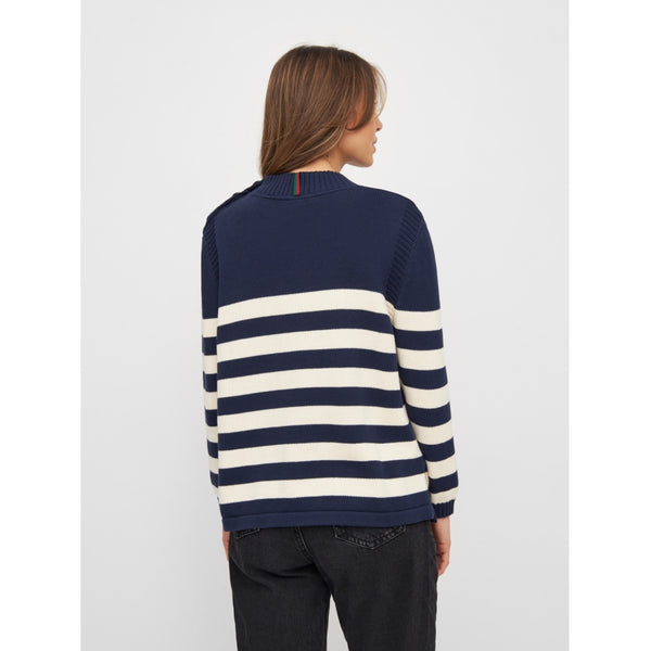 Redgreen Women Kathleen Knit Strik 169 Dark Navy Stripe