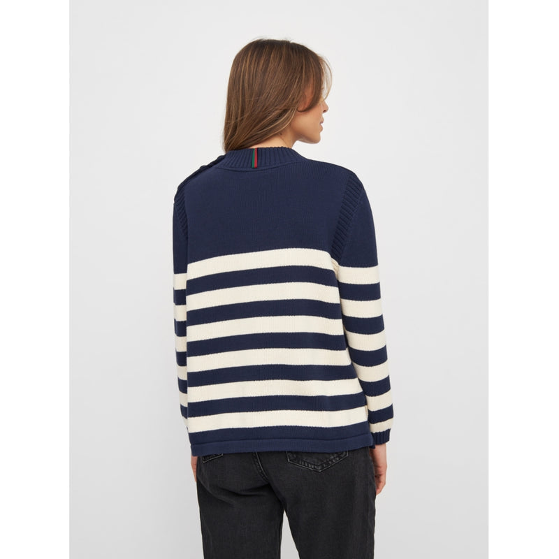 Redgreen Women Kathleen Knit Strik 169 Dark Navy Stripe