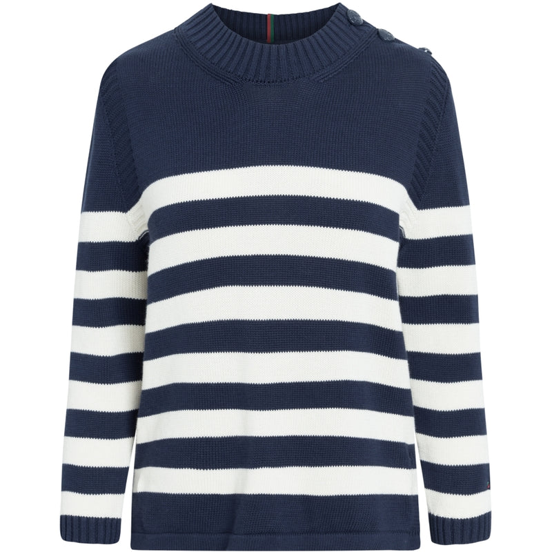 Redgreen Women Kathleen Knit Strik 169 Dark Navy Stripe