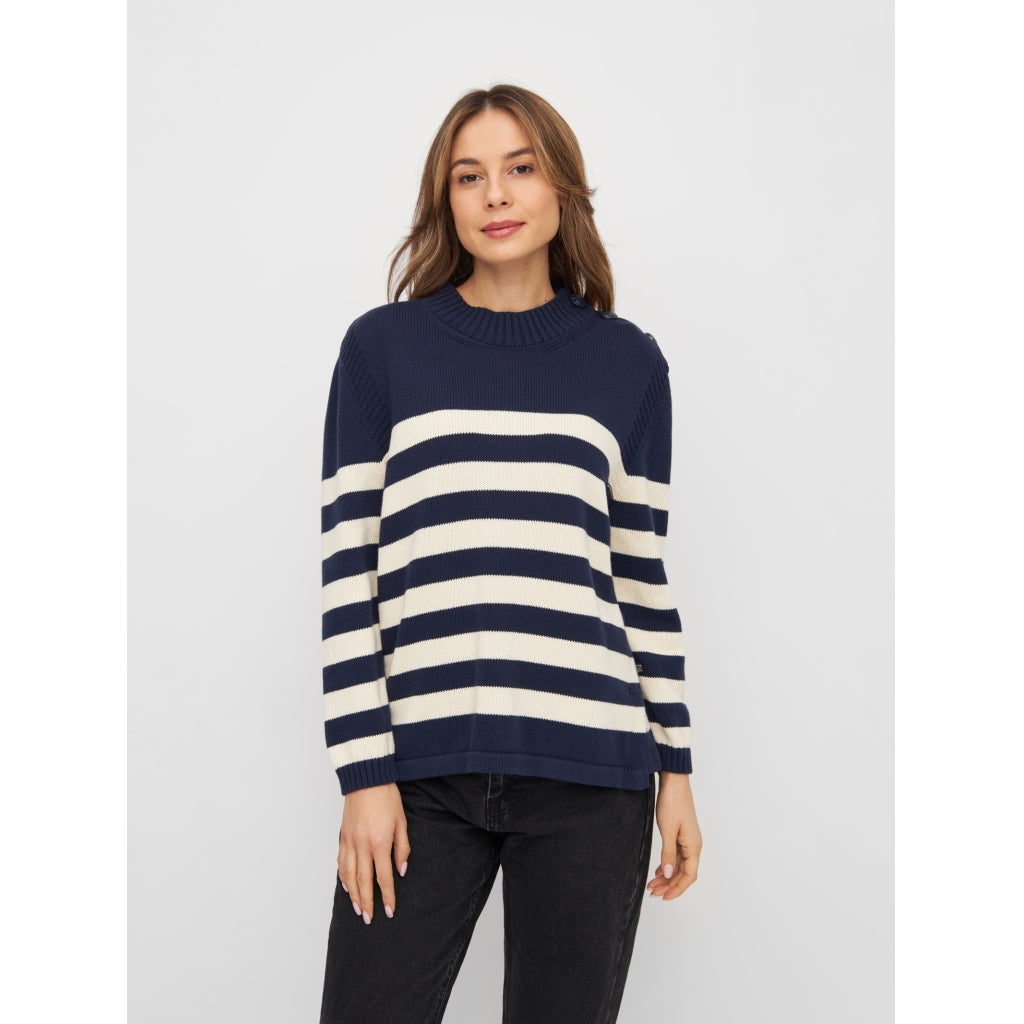 Redgreen Women Kathleen Knit Strik 169 Dark Navy Stripe