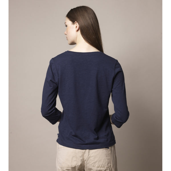 Sea Ranch Kaya 3/4 ærme t-shirt T-shirts SR Navy