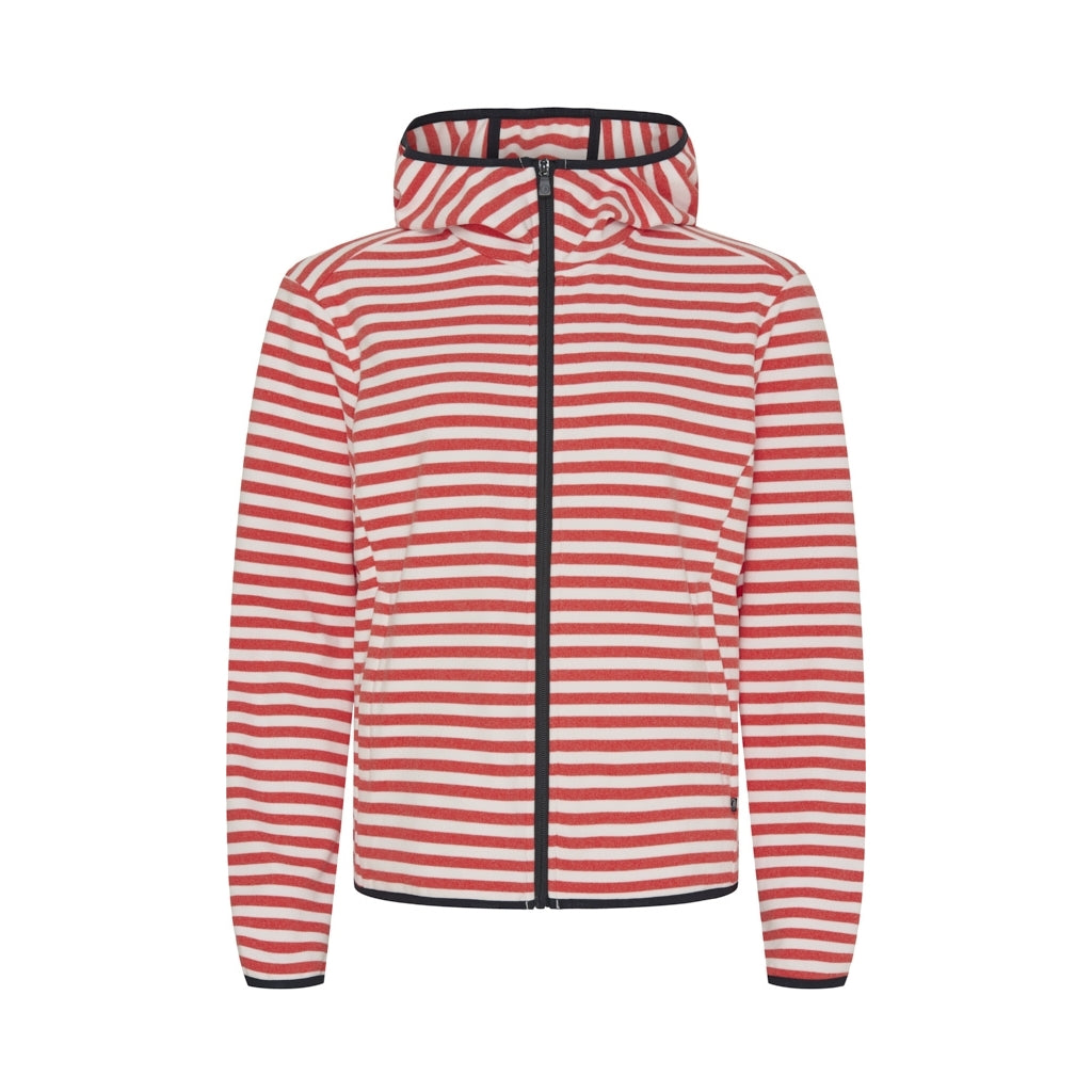 Sea Ranch Kia Fleece Fleece Rød/Hvid