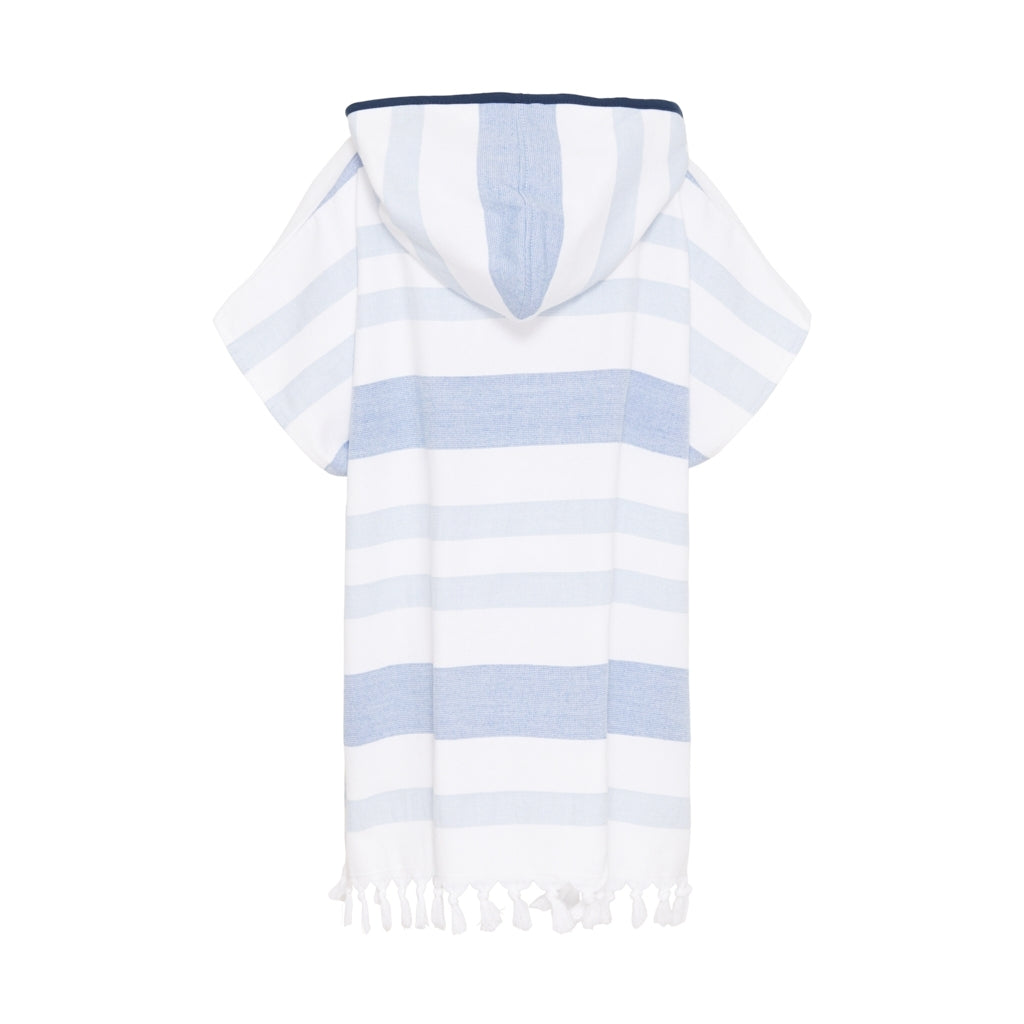Sea Ranch Kids Bondi Beach Poncho Håndklæder 4196 Federal Blue / White