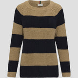 Redgreen Women Kimberly Knit Strik 124 Mid Sand Stripe