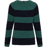 Redgreen Women Kimberly Knit Strik 176 Mid Green Stripe