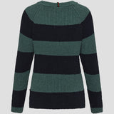 Redgreen Women Kimberly Knit Strik 176 Mid Green Stripe