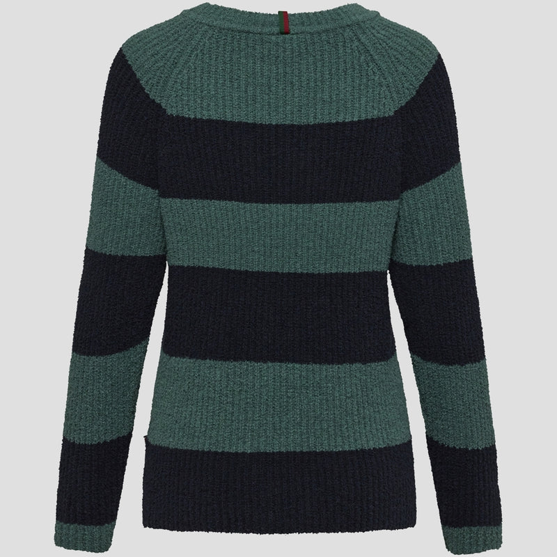 Redgreen Women Kimberly Knit Strik 176 Mid Green Stripe