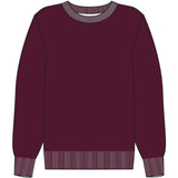 Redgreen Women Kornelia Strik Strik 481 Eggplant Melange