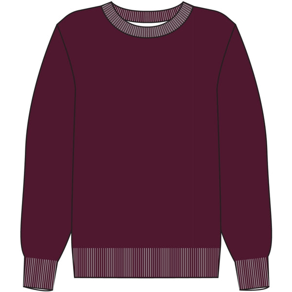 Redgreen Women Kornelia Strik Strik 481 Eggplant Melange