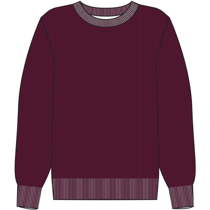 Redgreen Women Kornelia Strik Strik 481 Eggplant Melange