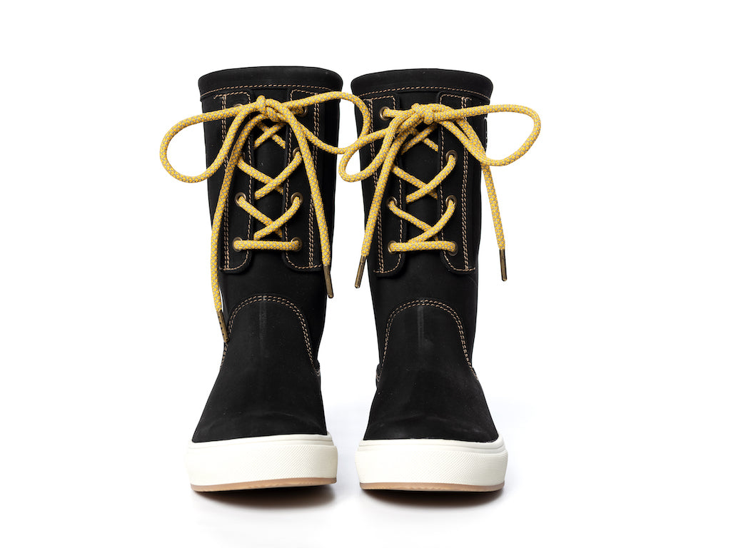 Boat Boot Laceup Navy Leather Fodtøj Navy