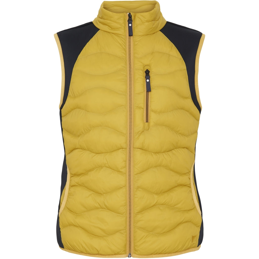 Redgreen Women Lady Vest Veste 037 Mid Yellow