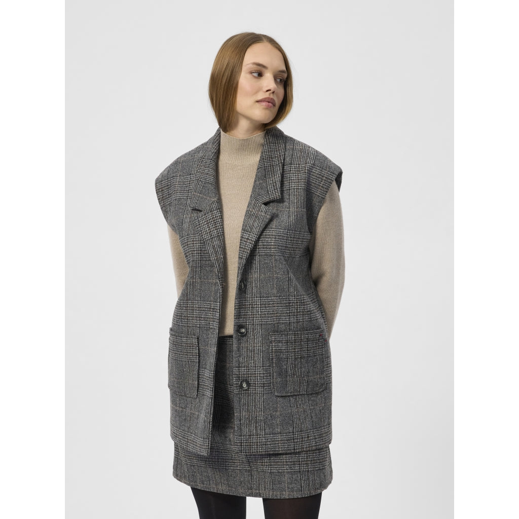 Redgreen Women Lago Vest Veste 218 Anthracite Grey