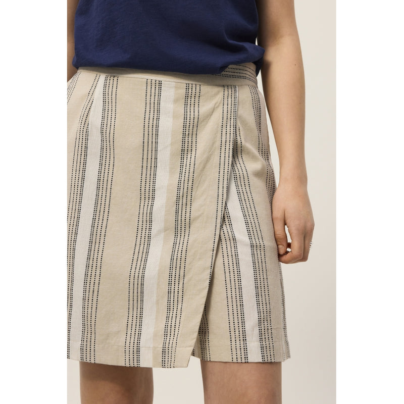 Redgreen Women Larissa Skorts Bukser og Shorts 122 Light Sand Stripe