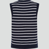 Redgreen Women Lera Strikvest Strik 169 Dark Navy Stripe