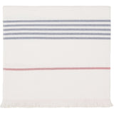 Sea Ranch Long Beach Towel Håndklæder Hvid/Rød/Mørk Navy