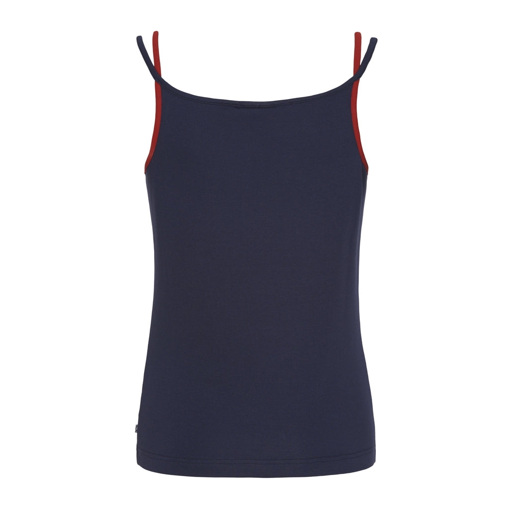 Sea Ranch Lorna Tank Top Solid Blouse SR Navy