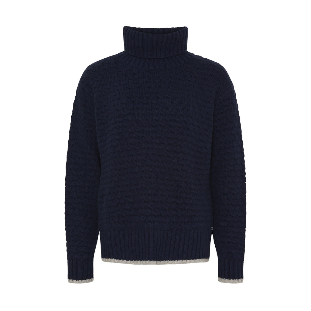 Sea Ranch Lotte Roll Neck Strik SR Navy