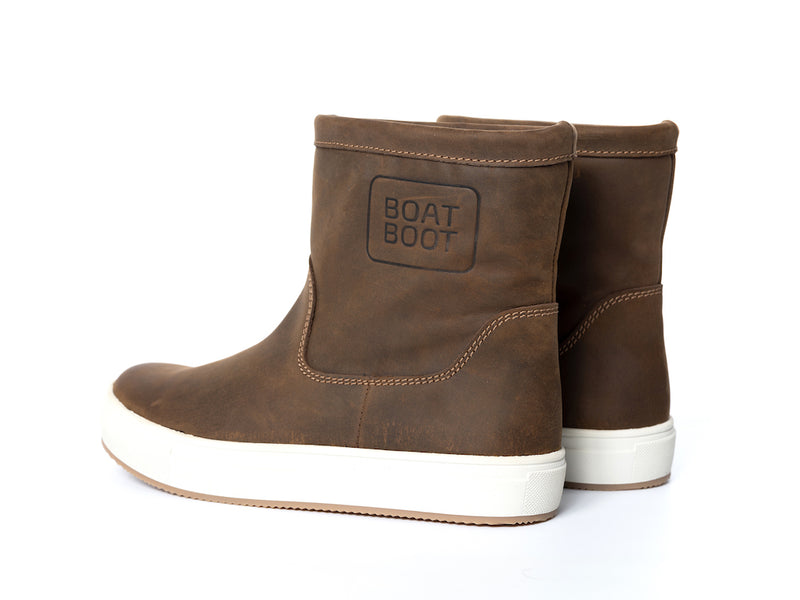 Boat Boot Lowcut Brown Leather Fodtøj Ny Brun