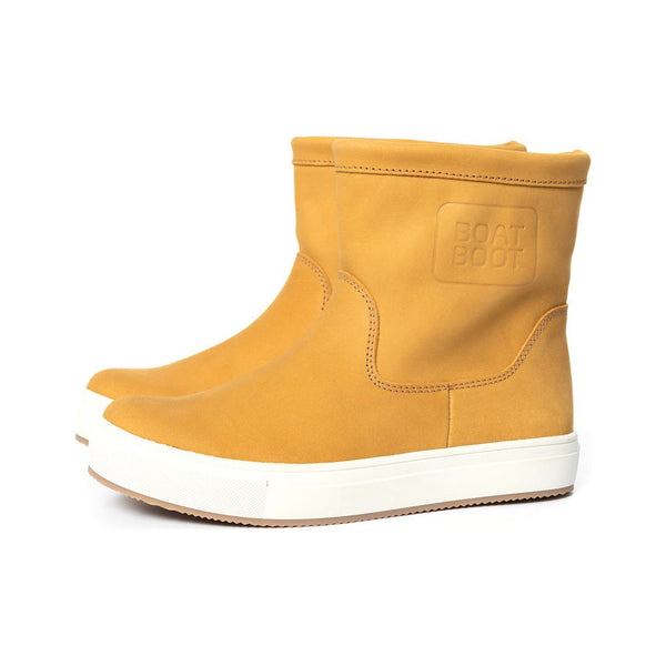 Boat Boot Lowcut Yellow Leather Fodtøj Gul