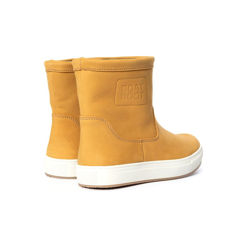 Boat Boot Lowcut Yellow Leather Fodtøj Gul