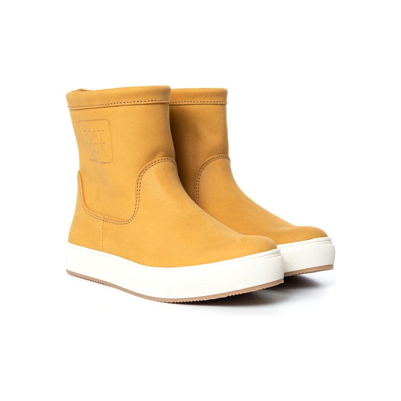 Boat Boot Lowcut Yellow Leather Fodtøj Gul