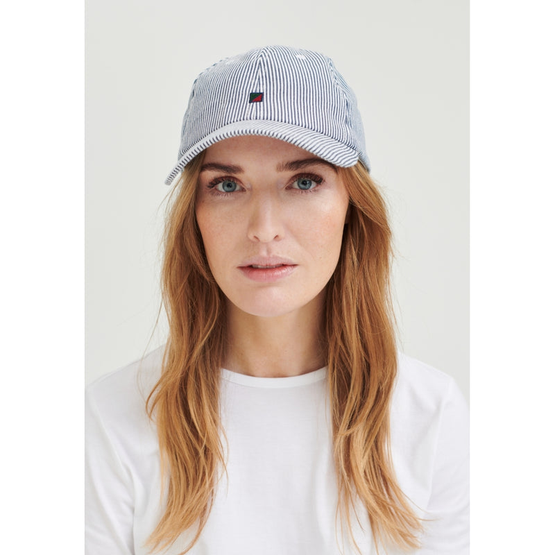 Redgreen Women Lula kasket Caps 168 Navy Stripe
