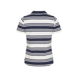 Sea Ranch Lynne Jersey Polo Poloer Perle/SR Navy