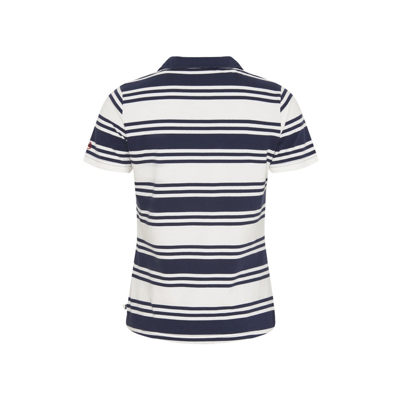 Sea Ranch Lynne Jersey Polo Poloer Perle/SR Navy