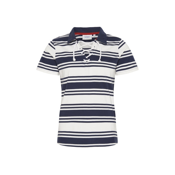 Sea Ranch Lynne Jersey Polo Poloer Perle/SR Navy