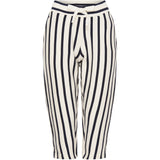 Redgreen Women Mabela Culotte Pants Bukser og Shorts 120 Off White Stripe