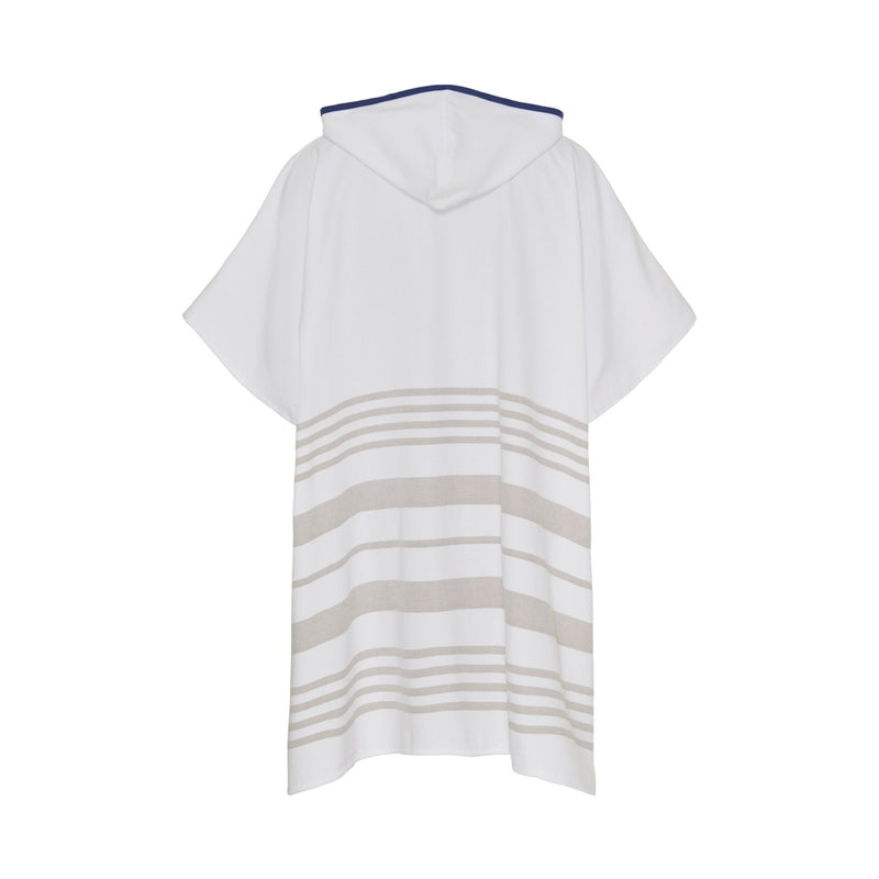 Sea Ranch Malibu Beach Poncho Håndklæder 1088 White / Sand