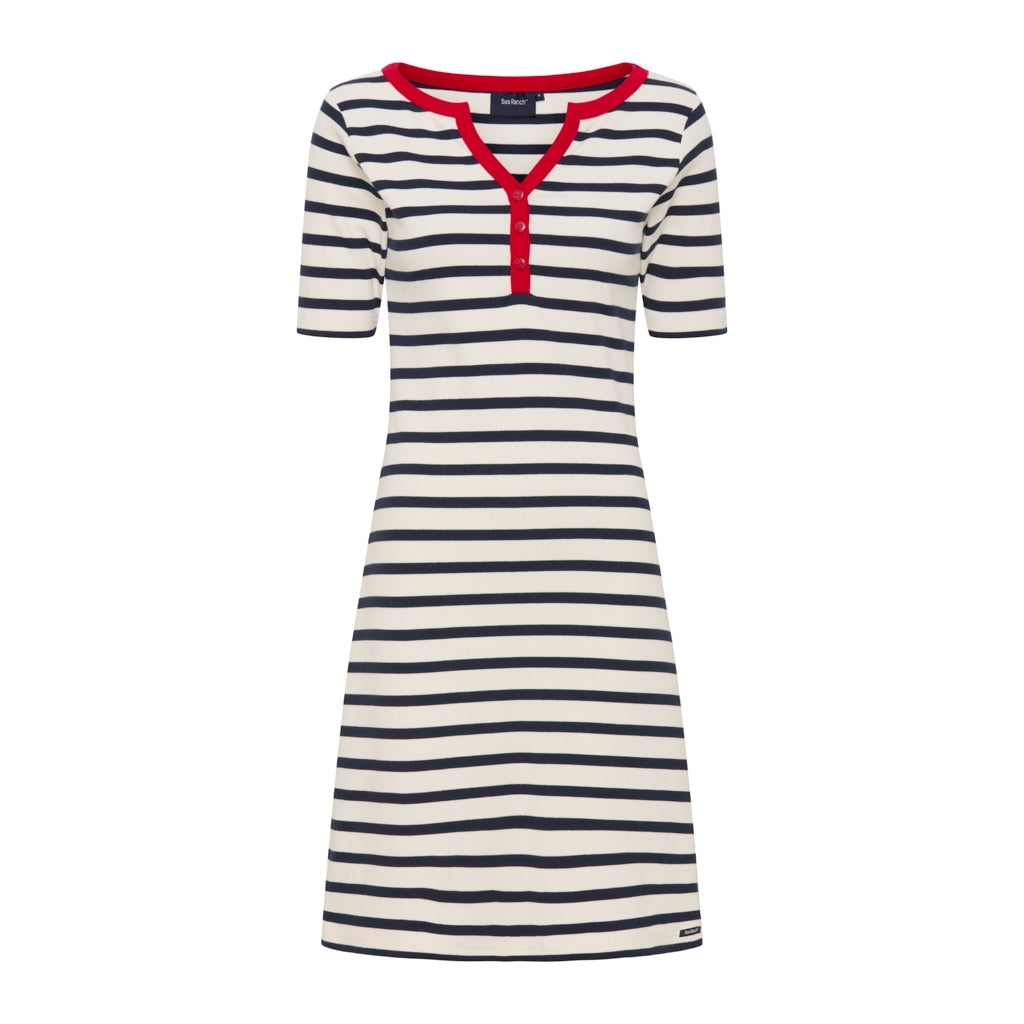 Sea Ranch Margot Dress Dresses / Shirts Perle/SR Navy