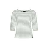 Sea Ranch Marina 3/4 ærme bluse med UV beskyttelse Langærmet Tee 1126 White / Pastel Green