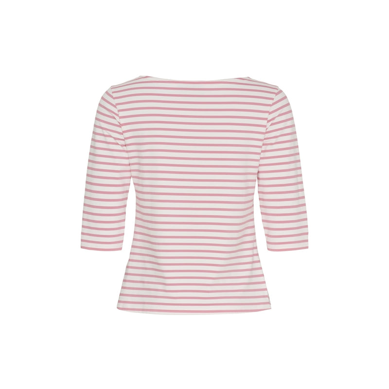 Sea Ranch Marina 3/4 ærme bluse med UV beskyttelse Langærmet Tee 1127 White / Marshmallow