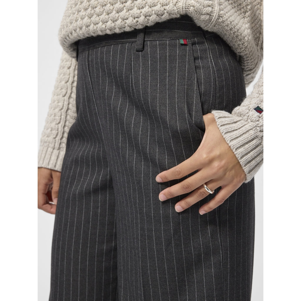 Redgreen Women Marina Pants Bukser og Shorts 113 Grey Stripe