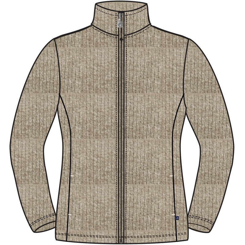 Sea Ranch Marta Zip Cardigan Sweatshirts 1978 Castanho