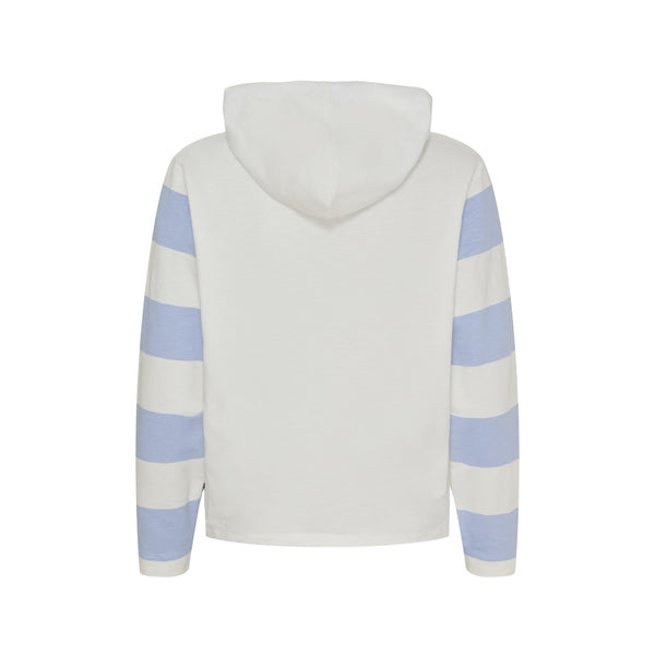 Sea Ranch Marylin Hood Sweatshirts 1114 Pearl / Cashmere Blue