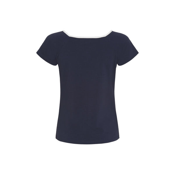 Sea Ranch Melanie Kortærmet T-shirt T-shirts SR Navy