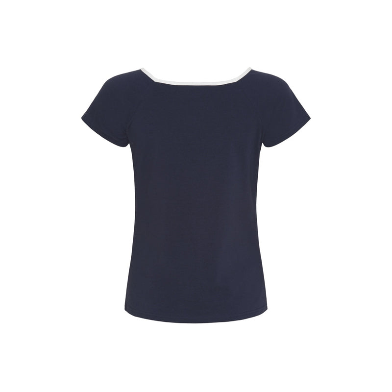 Sea Ranch Melanie Kortærmet T-shirt T-shirts SR Navy