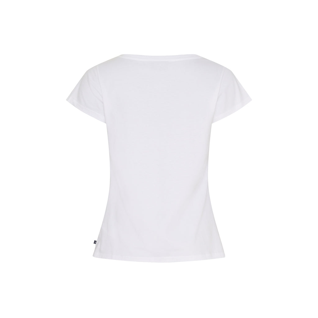 Sea Ranch Melanie Stribet Kortærmet T-shirt T-shirts Hvid