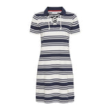 Sea Ranch Melina Polo Kjole Dresses / Shirts Perle/SR Navy