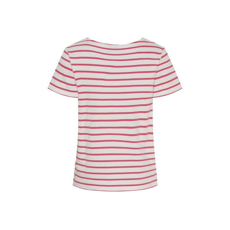 Sea Ranch Menton Tee T-shirts 1113 Pearl / Calypso Coral