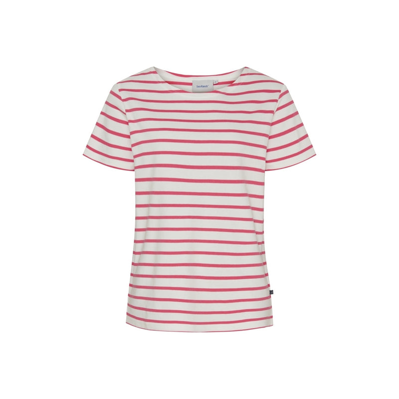 Sea Ranch Menton Tee T-shirts 1113 Pearl / Calypso Coral