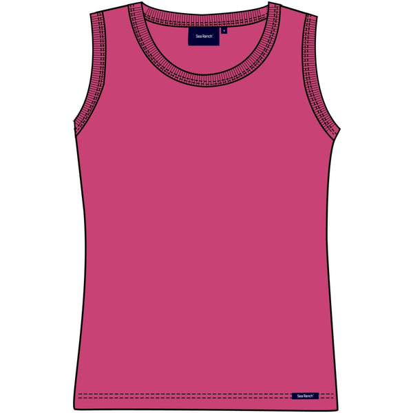 Sea Ranch Neel Tank Top T-shirts Fuchsia