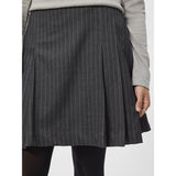 Redgreen Women Nester Skirt Nederdele 113 Grey Stripe