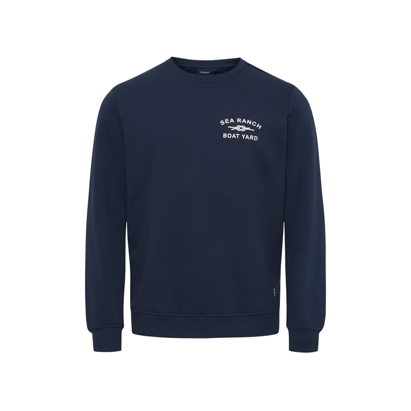 Sea Ranch Niklas Crew Neck Sweat Sweatshirts SR Navy