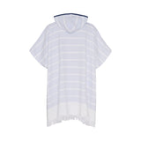 Sea Ranch Nissi Beach Poncho Håndklæder 4166 Powder Blue / White