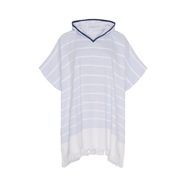 Sea Ranch Nissi Beach Poncho Håndklæder 4166 Powder Blue / White