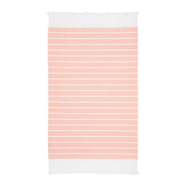 Sea Ranch Nissi Beach Towel Håndklæder 2507 Bright Orange / White